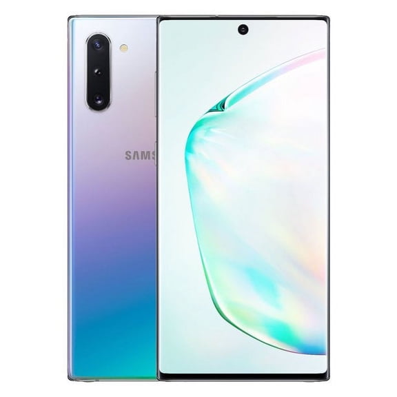 Restored Samsung N970 Galaxy Note 10, 256 GB, Aura Glow - GSM Unlocked - GSM compatible (Refurbished)