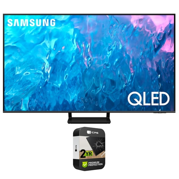 Restored Samsung QN65Q70CAFXZA 65 Inch Q70C QLED 4K Smart TV 2023 Bundle with 2 YR CPS Enhanced Protection Pack (Refurbished)