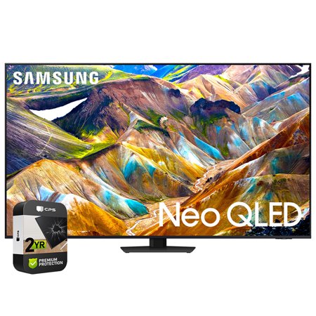Restored Samsung QN65QN85DBFXZA 65 Inch Neo QLED 4K Smart TV 2024 Bundle with 2 YR CPS Enhanced Protection Pack (Refurbished))