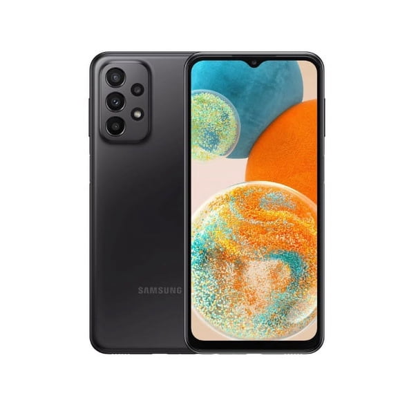 Samsung Galaxy A23 5G 64GB Smartphone with Accessories Included, Black (Refurbished)