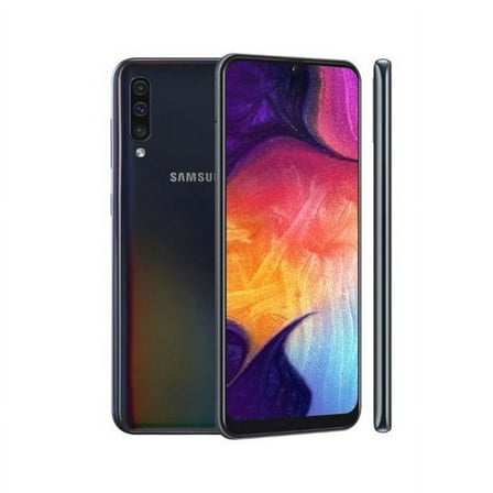 Restored Samsung SM-A505G Galaxy A50 6.4" 64GB LTE Unlocked Smartphone, Black (Refurbished)