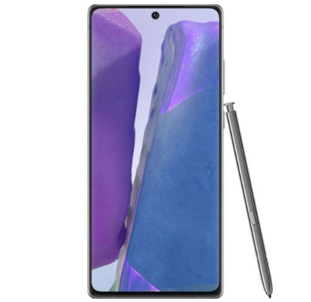 Restored Samsung SM-N981U Galaxy Note20 5G 128GB 8GB RAM Mystic Gray AT&T (Refurbished)