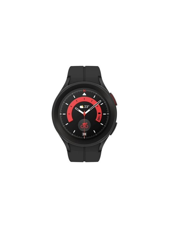 Restored Samsung SM-R920NZKAXAA Galaxy Watch5 Pro 45mm Bluetooth, Black Titanium (Refurbished)