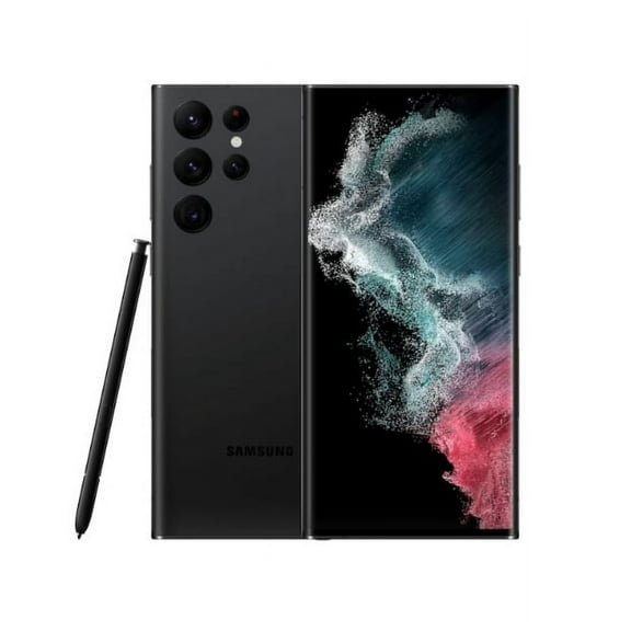 Restored Samsung SM-S908UZKAVZW Galaxy S22 Ultra 128GB 8GB RAM Verizon Phantom Black 108MP 6.8-In (Refurbished)