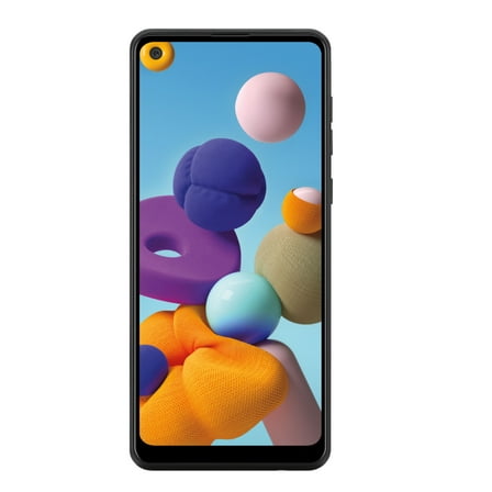 Restored Samsung SM-A215UZKAXAA Galaxy A21 32GB SmartPhone, Black (Refurbished)