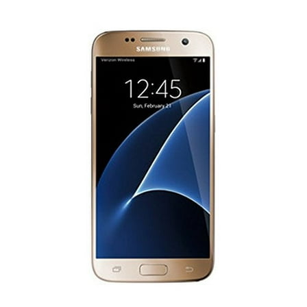 Restored Samsung SMG930VZDA Galaxy S7, Gold 32GB (Verizon Wireless) (Refurbished)