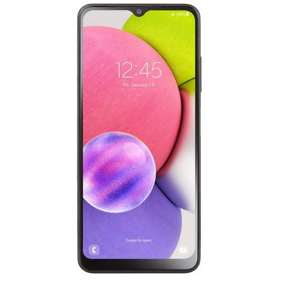 Restored Samsung STSAS134DGP4P Galaxy A03s 32GB 3GB RAM Straight Talk Black 6.5" 13MP Android Smartphone (Refurbished)