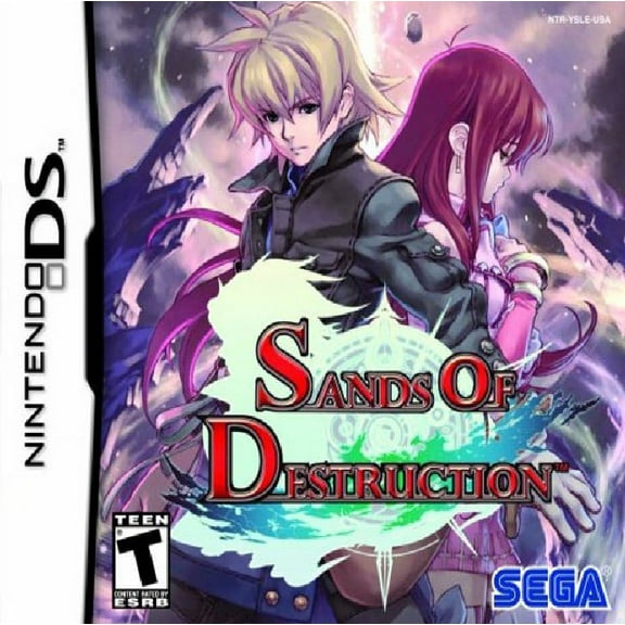 Restored Sands of Destruction (Nintendo DS, 2010) RPG Game