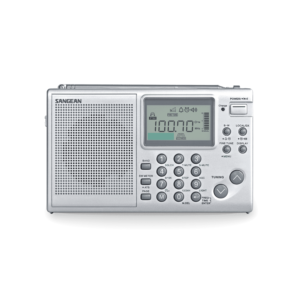 Restored Sangean ATS405 FMStereo/AM/Short Wave World Band Receiver