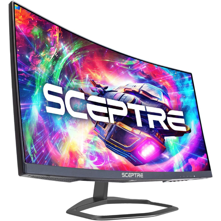 Sceptre C255B-FWT240 Curved 24.5-inch Gaming Monitor, 240Hz