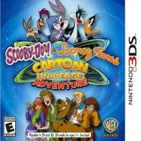 Restored Scooby-Doo & Looney Tunes Cartoon Universe: Adventure (Nintendo 3DS, 2014) Video Game (Refurbished)