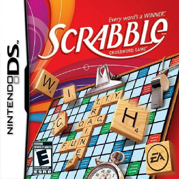 Restored Scrabble (Nintendo DS, 2009) Board Game