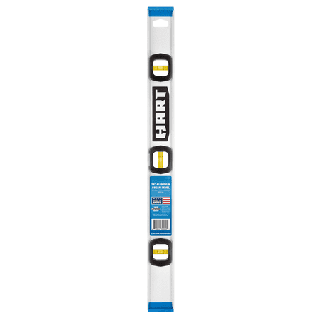 Scratch and Dent HART 24-inch Aluminum I-Beam Level with Top-Read Window