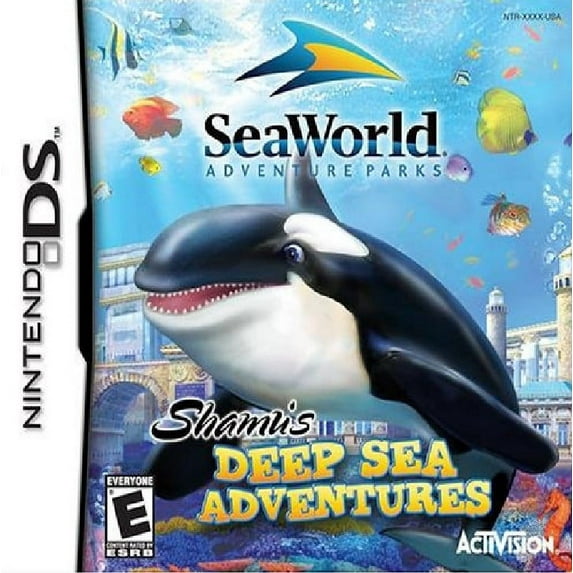 Restored SeaWorld: Shamu's Deep Sea Adventures (Nintendo DS, 2005) Game (Refurbished)