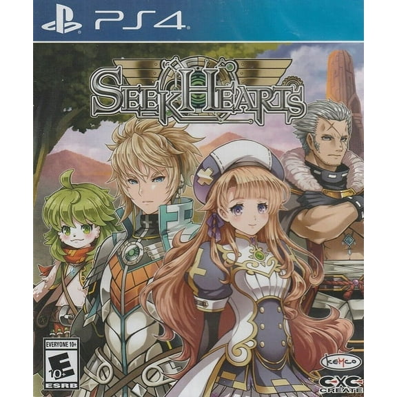 Restored Seek Hearts (Sony Playstation 4, 2020) RPG Game (Refurbished)
