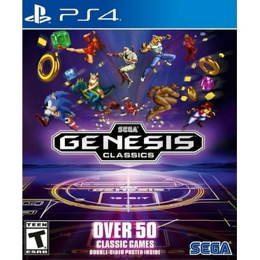 Restored Sega Genesis Classics (Sony PlayStation 4, 2018) RPG Game (Refurbished)