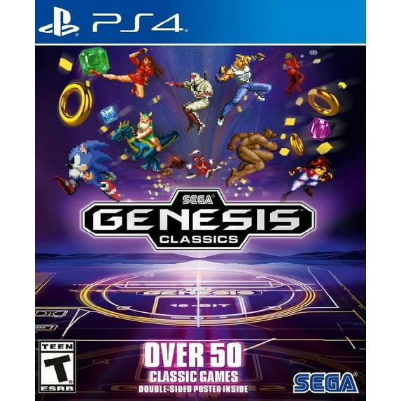 Restored Sega Genesis Classics (Sony PlayStation 4, 2018) RPG Game (Refurbished)