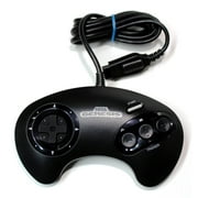 Restored SEGA Genesis OEM Controller Model 1650, Black, 1, 1, 1