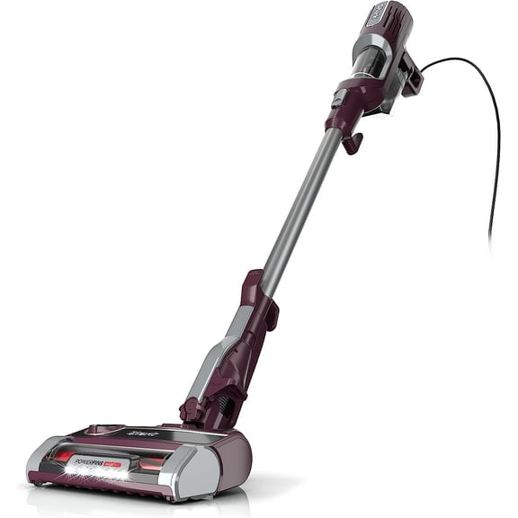 Restored Shark HZ702 Ultralight PetPro Corded Stick Vacuum with PowerFins HairPro Odor Neutralizer Technology, Wine Purple, 0.37 L Capacity (Refurbished)
