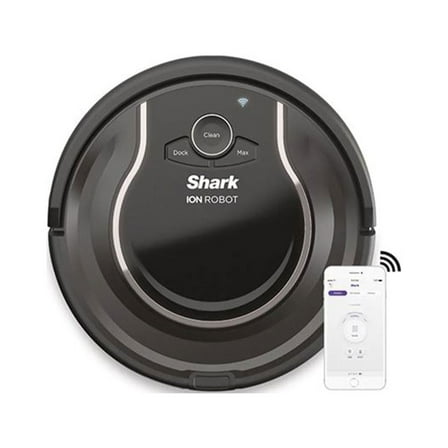 Restored Shark RV750 ION Robot Vacuum Cleaner with Smart Sensor Navigation Wi-Fi Automatic (Refurbished)
