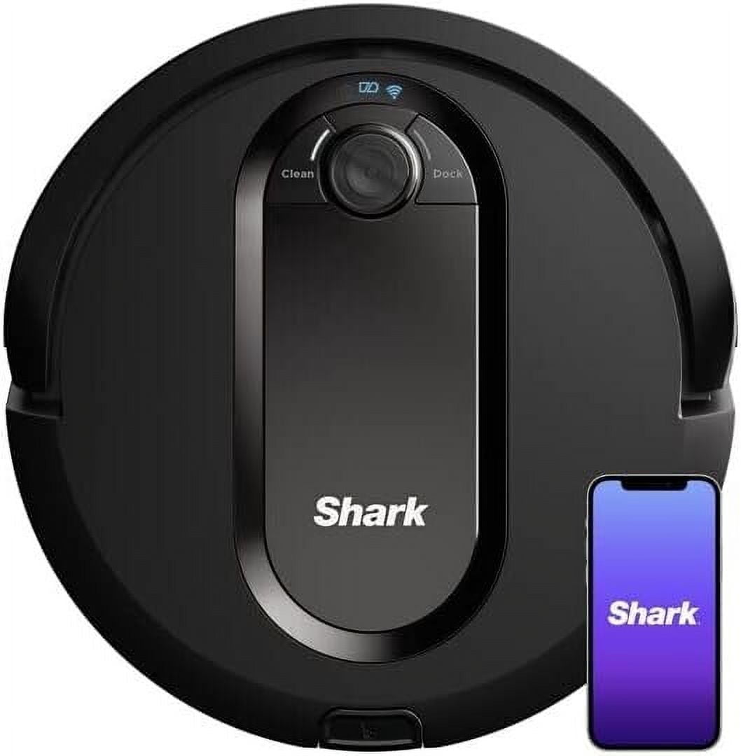 Restored Shark RV990 EZ Robot Vacuum with RowbyRow Cleaning, Powerful