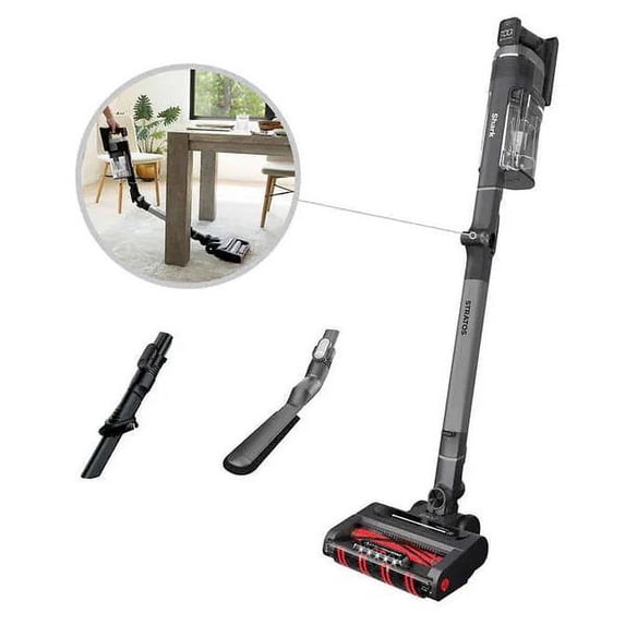 Restored Shark Stratos Refurbished Cordless Stick Vacuum Cleaner - Sense IQ, Anti-Allergen Complete Seal (Refurbished)