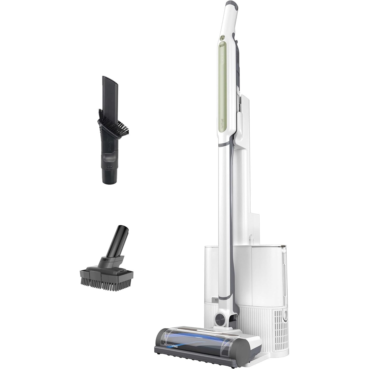 Restored Shark WS642AEQBL WANDVAC, Ultra-Lightweight Cordless Vacuum White/Green (Refurbished)