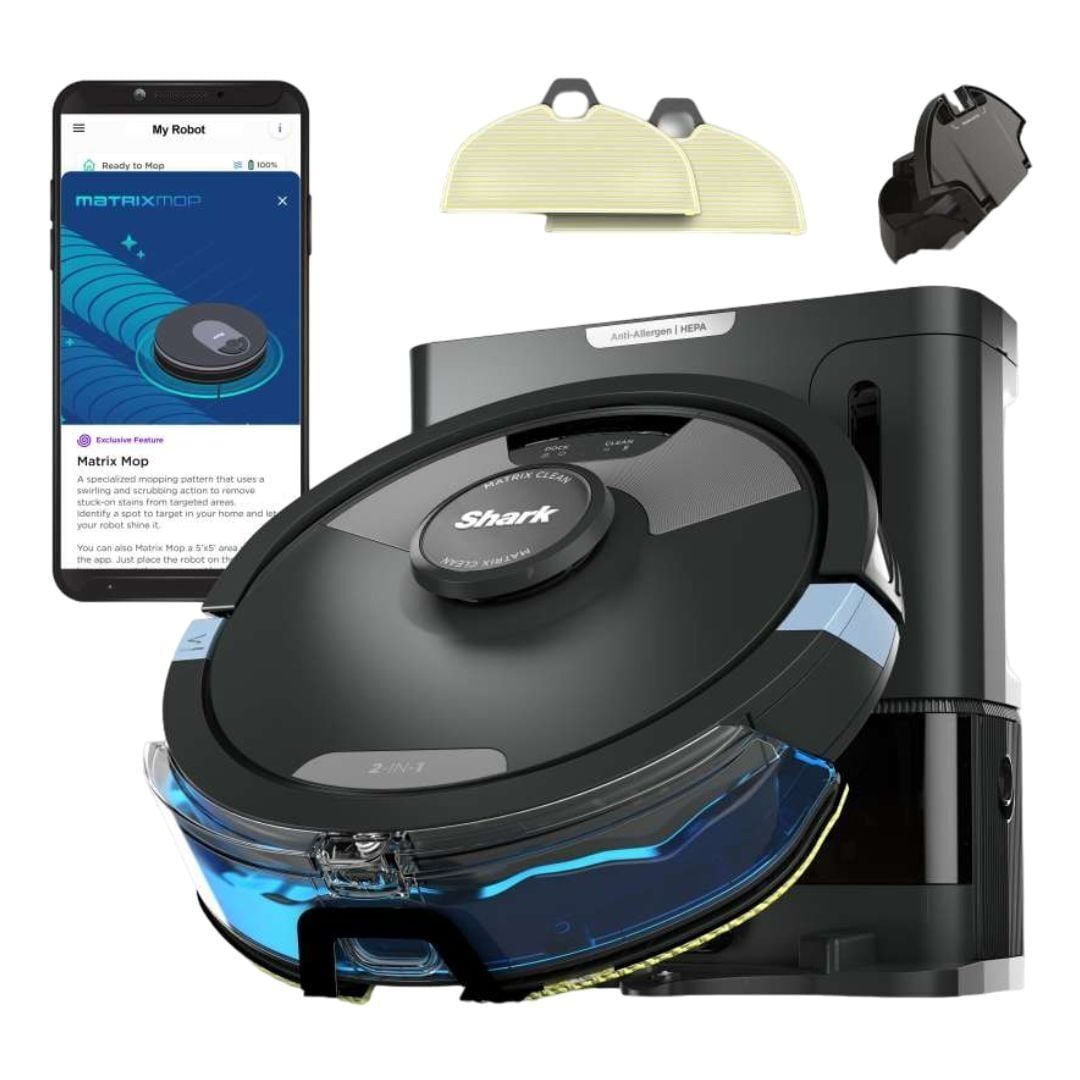 Restored SharkNinja RV2610WA Matrix Plus 2-In-1 Vacuum and Mop Robot ...