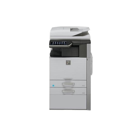 Restored Sharp MX-4110N A3/A4 Color Laser Multifunction Copier – 41ppm, Copy, Print, Scan, Network, Auto Duplex, 2 Trays