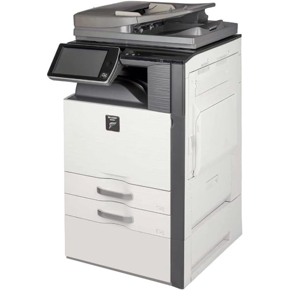 Restored Sharp MX-4140N Color Laser Multifunction Copier – 41 PPM, SRA3/A3/A4, Print/Copy/Scan, Duplex, Wireless, Network Ready