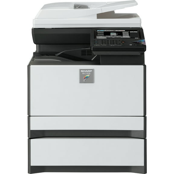 Restored Sharp MX-C301W Compact Color Laser Multifunction Printer – 30ppm, A4/Letter, Print/Copy/Scan/Fax, Duplex, Wireless & Network, 600 x 600 DPI, Automatic Document Feeder