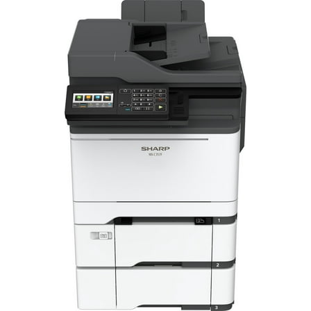 Restored Sharp MX-C357F A4 Color Laser Multifunction Printer – 35 PPM, Duplex, Network, Copy/Print/Scan/Fax