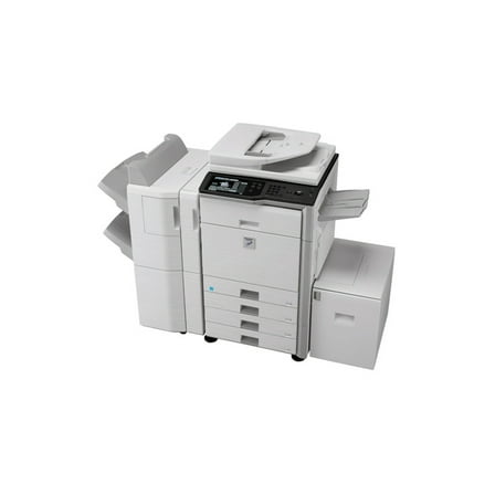 Restored Sharp MX-M363N Monochrome Multifunction Laser Printer – 36ppm, A3/A4, Print/Copy/Scan, Duplex, Network, 1200 x 1200 DPI, 100-Sheet RSPF