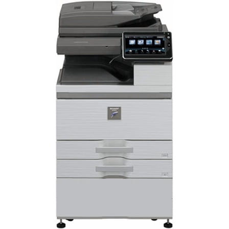 Restored Sharp MX-M654N Monochrome Multifunction Printer – 65 ppm, A3/A4, Print, Copy, Scan, Duplex, Network, USB, 1200 dpi, 150-Sheet DSPF, 5 GB RAM, 320 GB HDD