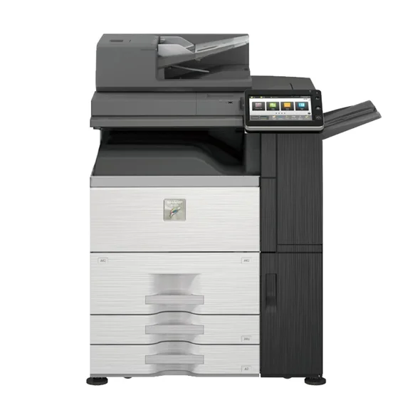 Restored Sharp MX-M905N High-Speed Mono Production Printer Copier Scanner Finisher 90 PPM A3
