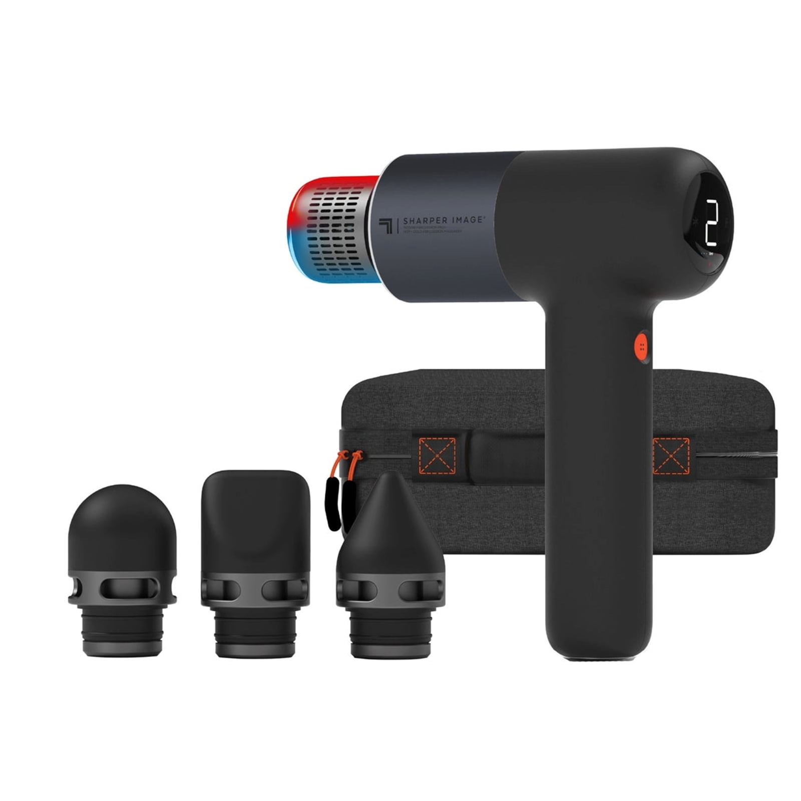 Restored Sharper Image Power Percussion Pro+ Hot + Cold Percussion Massager (Refurbished)