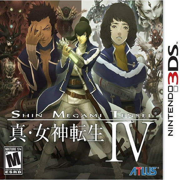 Restored Shin Megami Tensei IV (Nintendo 3DS, 2013) RPG Game (Refurbished)