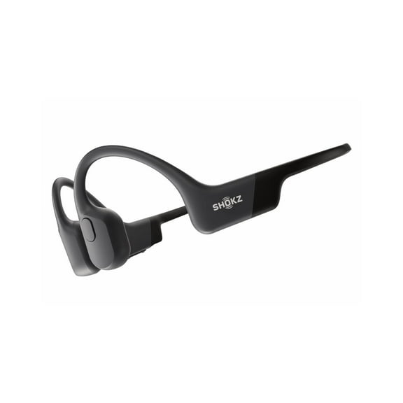 Restored Shokz OpenRun Bone Conduction Waterproof Bluetooth Headphones for Sports(Formerly Aeropex), Black(Refurbished)