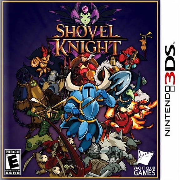 Restored Shovel Knight (Nintendo 3DS, 2015) Fighting Game (Refurbished)