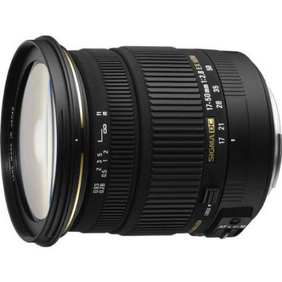 Restored Sigma 17-50mm f/2.8 EX DC OS HSM Zoom Lens for Canon DSLRs with  APS-C Sensors (Refurbished)