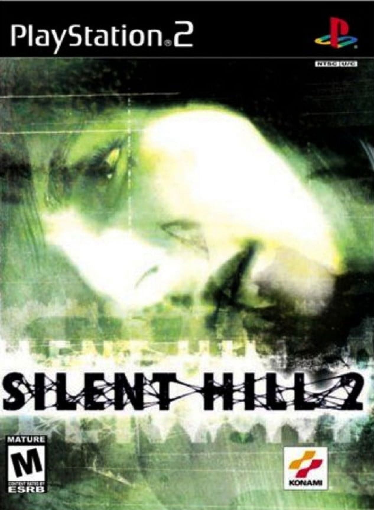 Restored Silent Hill 2 (Sony PlayStation 2, 2001) Survival Horror Game (Refurbished)