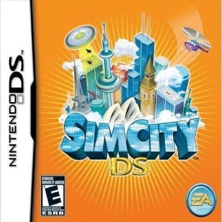 Restored SimCity DS (Nintendo DS, 2007) Game (Refurbished)