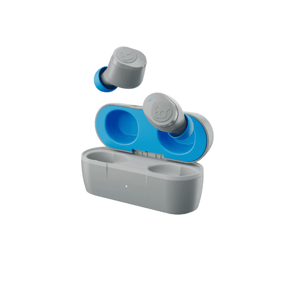 Restored Skullcandy Jib True XT2 Earbuds - Light Blue Gray (Refurbished)