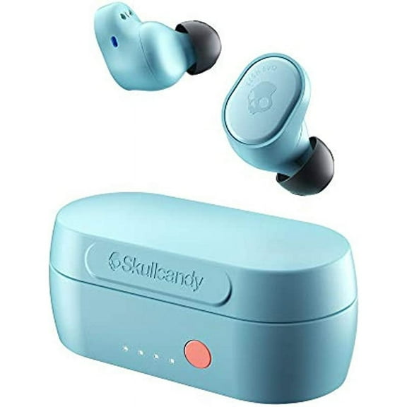 Restored Skullcandy SESH EVO True Wireless Bluetooth in-Ear Earbud-Bleached Blue (Refurbished)