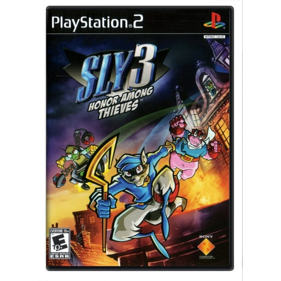 Restored Sly 3: Honor Among Thieves, Physical/PlayStation 2, Action & Adventure Game, Parental Controls