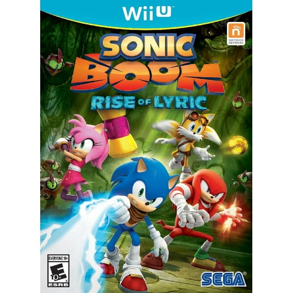 Restored Sonic Boom: Rise of Lyric (Nintendo Wii U, 2014) Adventure Game (Refurbished)