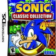 Restored Sonic Classic Collection, Nintendo, Nintendo DS & DSi, Adventure Platformer Game, Parental Controls
