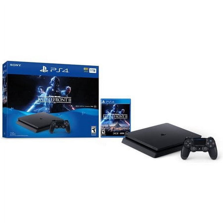 Restored Sony PlayStation 4 Slim 1TB w/ Star Wars Battlefront II