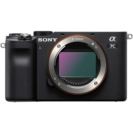 Restored Sony Alpha 7C Full-Frame Mirrorless Camera - Black (ILCE7C/B)