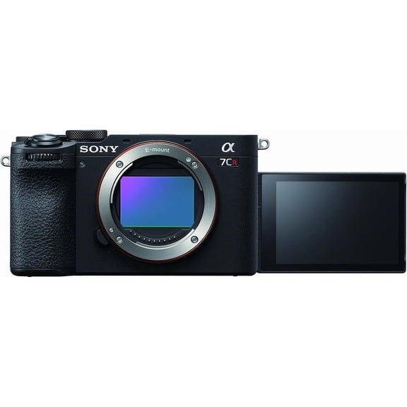 Restored Sony Alpha 7CR Full-Frame Interchangeable Lens Hybrid Camera - Black